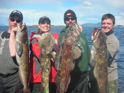 Prince Rupert Ling Cod Fishing