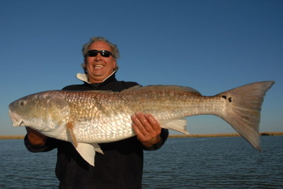 Steve is all grins over this Giant Red