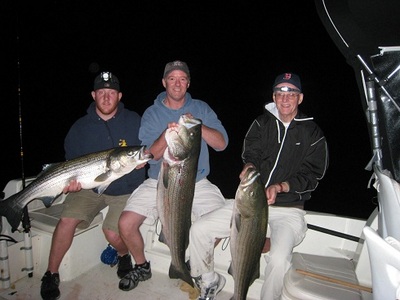 The crew with the biggest bass of their lives!