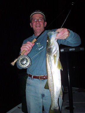 Denis Clohisy's Venice fly night snook