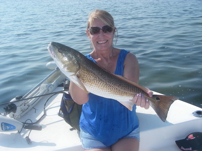 This is a nice slot size red my client caught