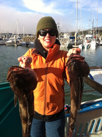 Emily's first limit of lingcod