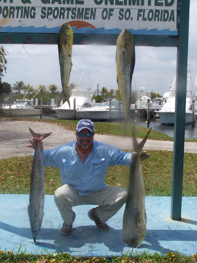 Gaffer Dolphin and Wahoo 4/4/09