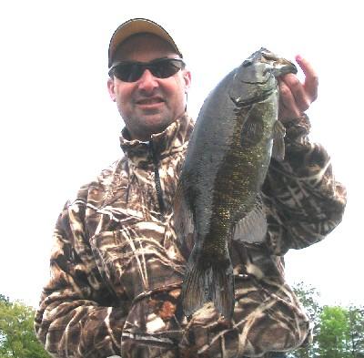 Gary Brady with a 21