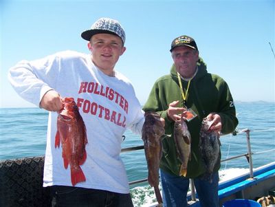 Hollister George with his grandson Dalton