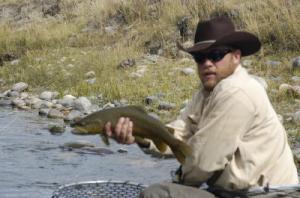 Guide Dave King w/ Mike Perez's Madison River Brown
