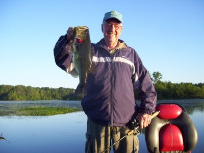 Mr. Attaway with a Big Bass