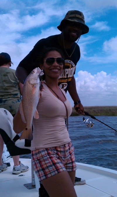 Marissa, and Malcolm Jenkins Go Saints!!!