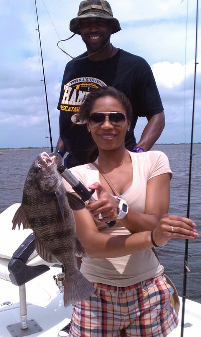 Marissa, and Malcolm Jenkins Go Saints!!!