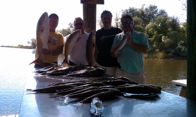Dinner Table!!! South Dakota Fishing Team!!! Day 1