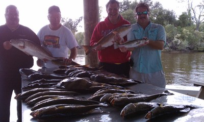 Dinner Table!!! South Dakota Fishing Team!!! Day 2