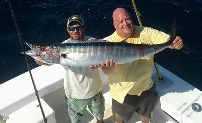 Big wahoo caught on a sportfishing trip