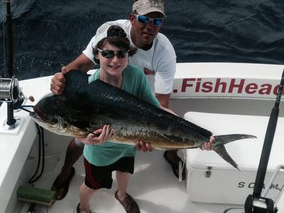 Nice dolphin caught fishing in Fort Lauderdale