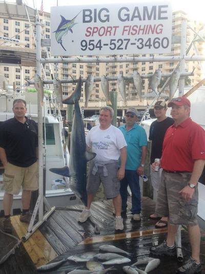 Mako shark and lots of tilefish