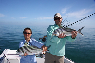 Steve and Mike.  A great father son catch.