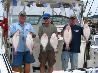Saturday's Open Boat Crew with some of their 17 Keepers