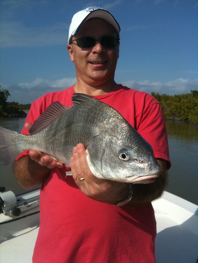 A nice drum caught in cold water