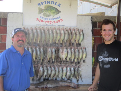 Limit of crappie from Ray Roberts.