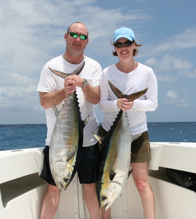 Double Header Blackfin Tunas