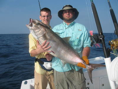 Kevin with his biggest fish ever