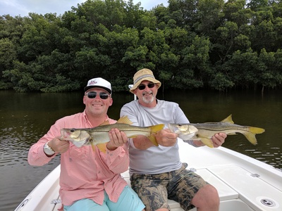 Doubled up on Snook