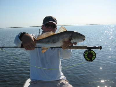 Fly Red (I actually got to fish!)