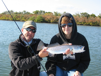 Winter Trout Fishing.