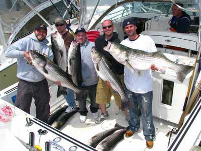 Robert Trenery Striped Bass Charter
