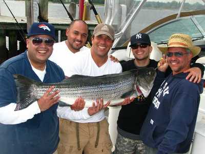 Greg Savitz Charter 36# Striped Bass