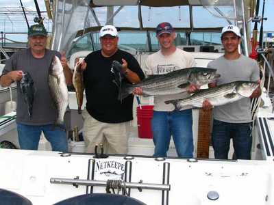 Mike Salzler Striped Bass & Mixed Bag Charter