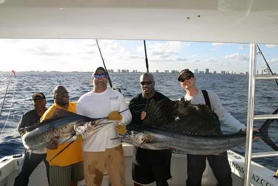 Double Header Sailfish With James Harrison