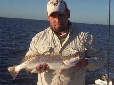 Jacob with a nice trout.