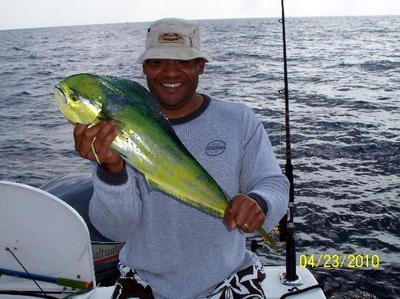 Javier's First Dolphin!