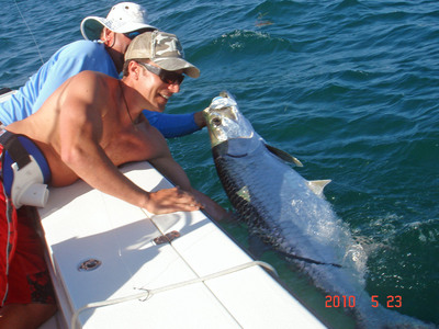 Jeff gets a nice Tarpon