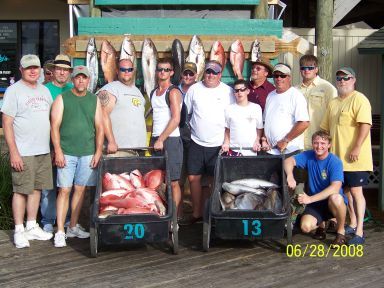 Cobia, Amberjack, Black Snapper, Red Snapper