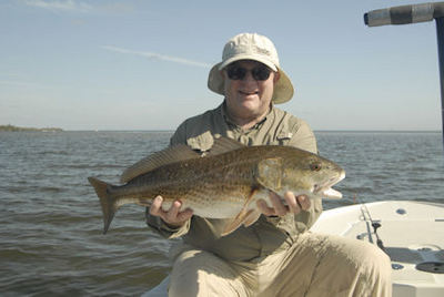 John Freeman's Charlotte Harbor CAL jig red