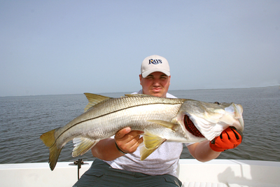 Jonathan A. with big snook