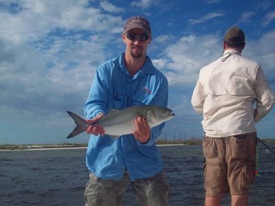 Josh with a huge blue