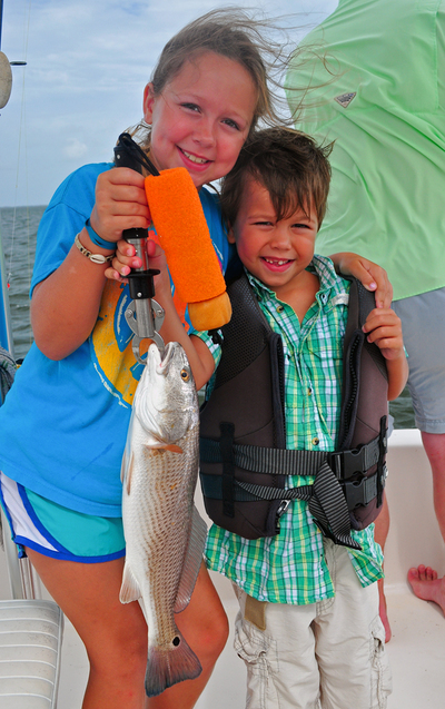 All smiles with a Pine Island Sound Redfish