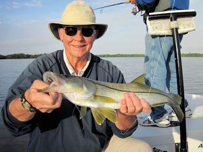 Keith McClintock Terra Ceia Bay CAL shad snook