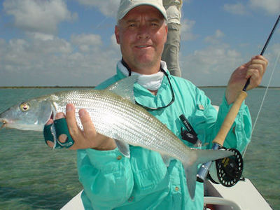 Kirk Grassett's Andros South fly bonefish