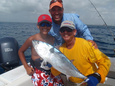 Success for a young angler