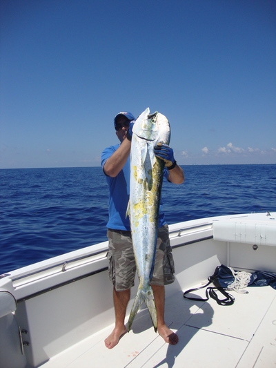 Michael and 25# dolphin