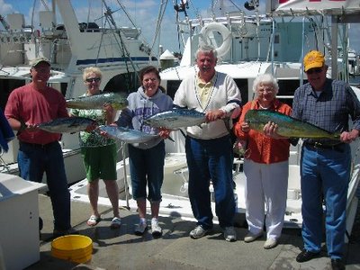 5 to 6 foot seas and not one person got sea sick