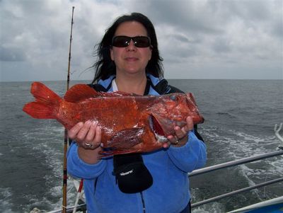 Mary's Vermillion went over 8 pounds