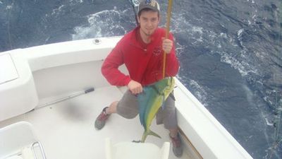 Dad and sons have a great day Fishing Fort Lauderdale June 10th, 2013 Today it was not just that we had a banner day of fishing off the coast of Fort Lauderdale. It was that we had a banner day while fishing was slow. Little to no fish were caught by the 