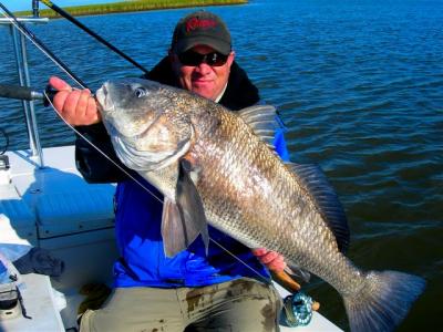 Big Black Drum of Fly for Dave McKenzie