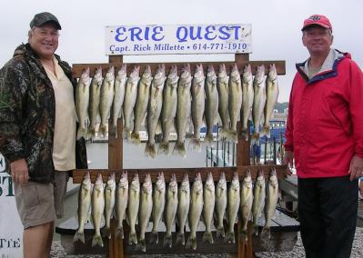 Lake Erie Walleye Fishing at it's Finest