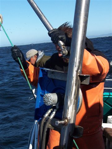 Capt Mike Velasquez on the block