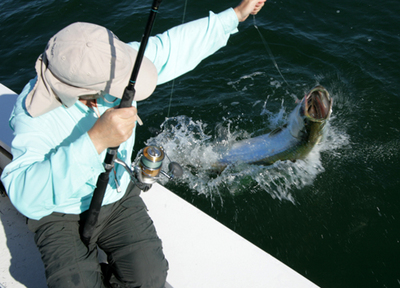Scott Radloff with a more modest specimen